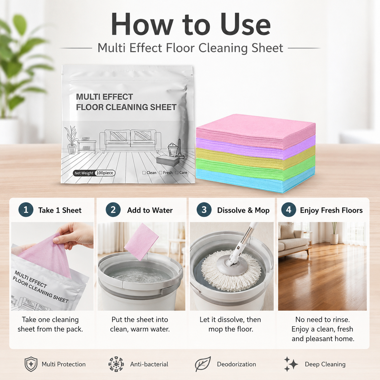 floor cleaning sheet-TI