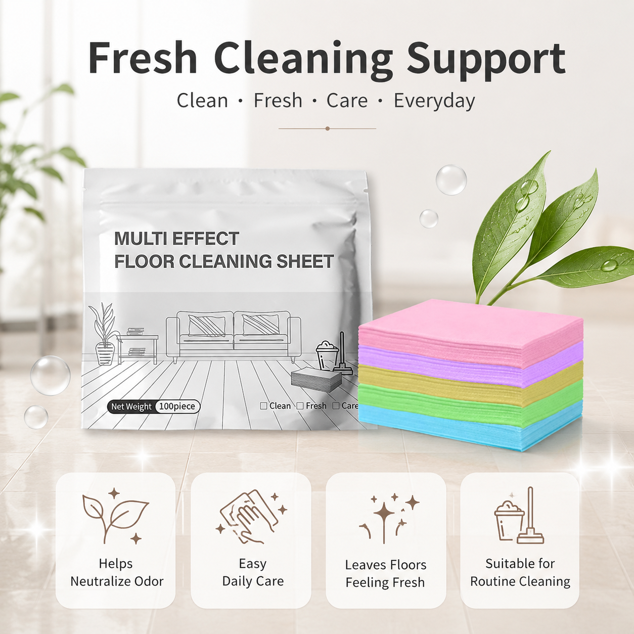 floor cleaning sheet-TI