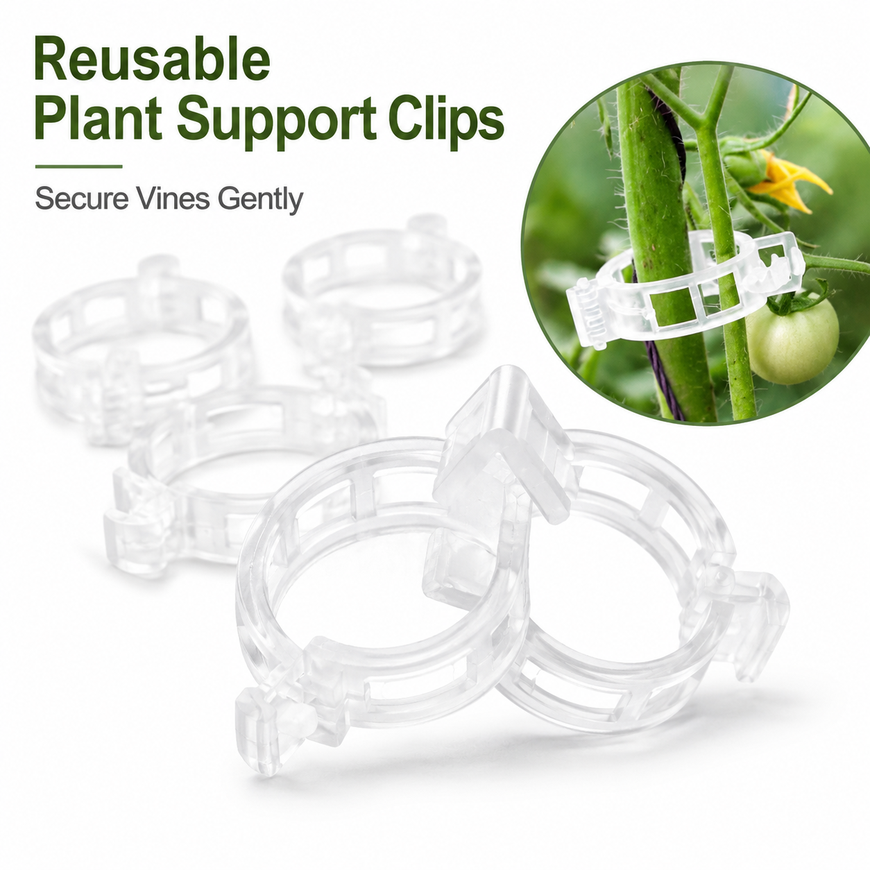 100 pieces of vine fastening clips-TI