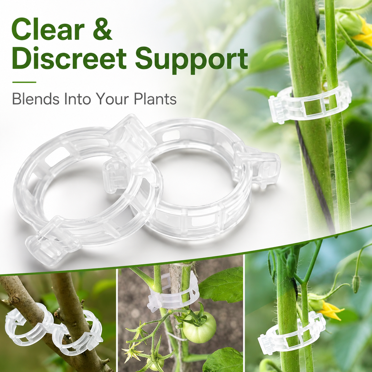 100 pieces of vine fastening clips-TI