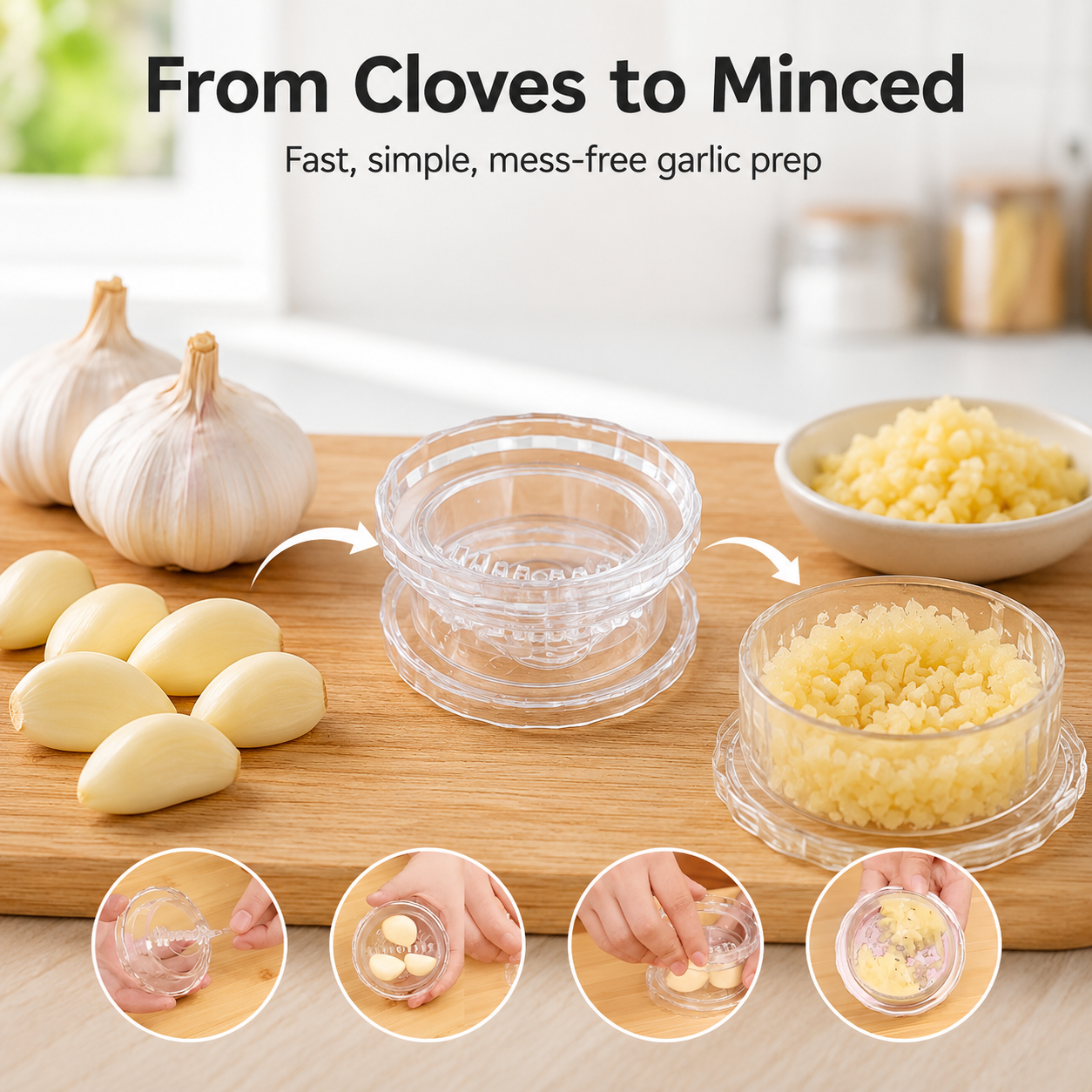 Garlic Mincing Tool-TI