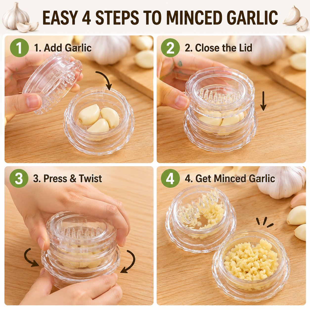 Garlic Mincing Tool-TI