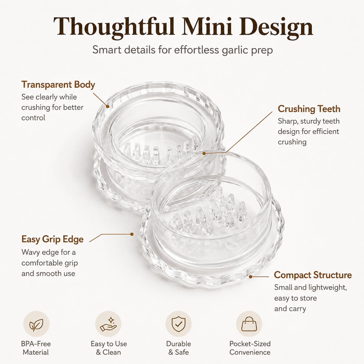 Garlic Mincing Tool-TI