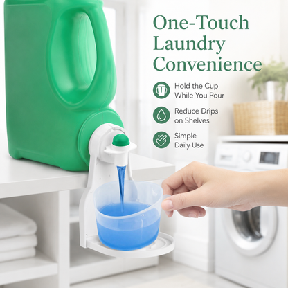 Detergent fixing bracket cup holder-TI