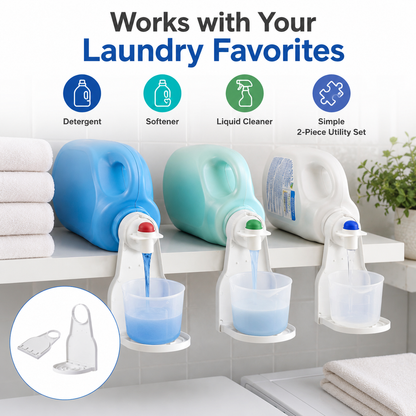 Detergent fixing bracket cup holder-TI