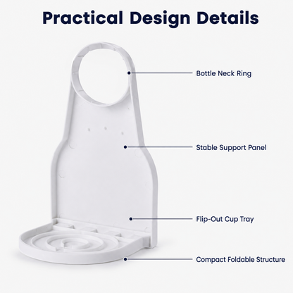Detergent fixing bracket cup holder-TI