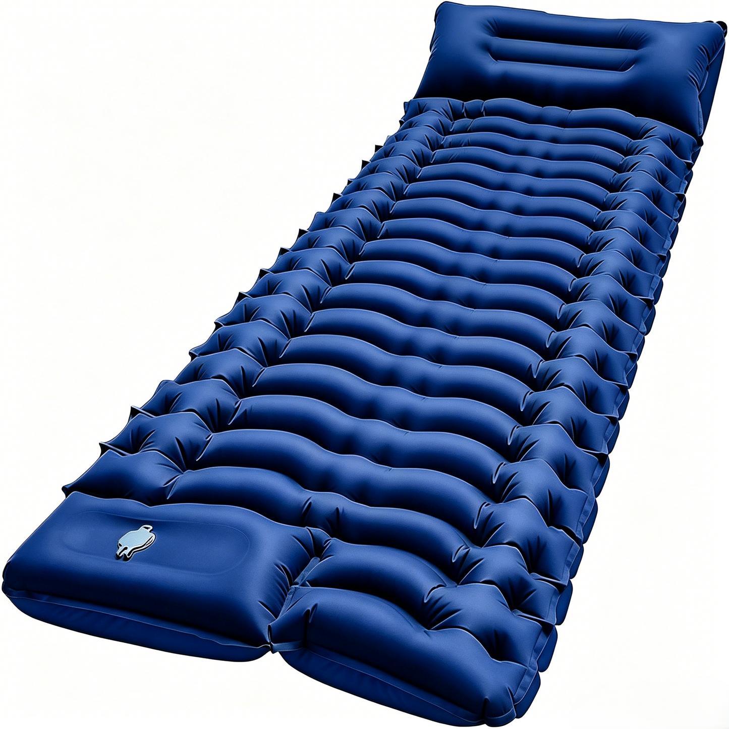 Ultra-Light Inflatable Camping Sleeping Pad with Built-in Foot Pump-TI
