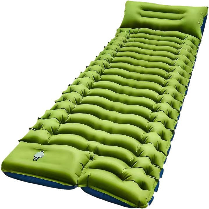Ultra-Light Inflatable Camping Sleeping Pad with Built-in Foot Pump-TI