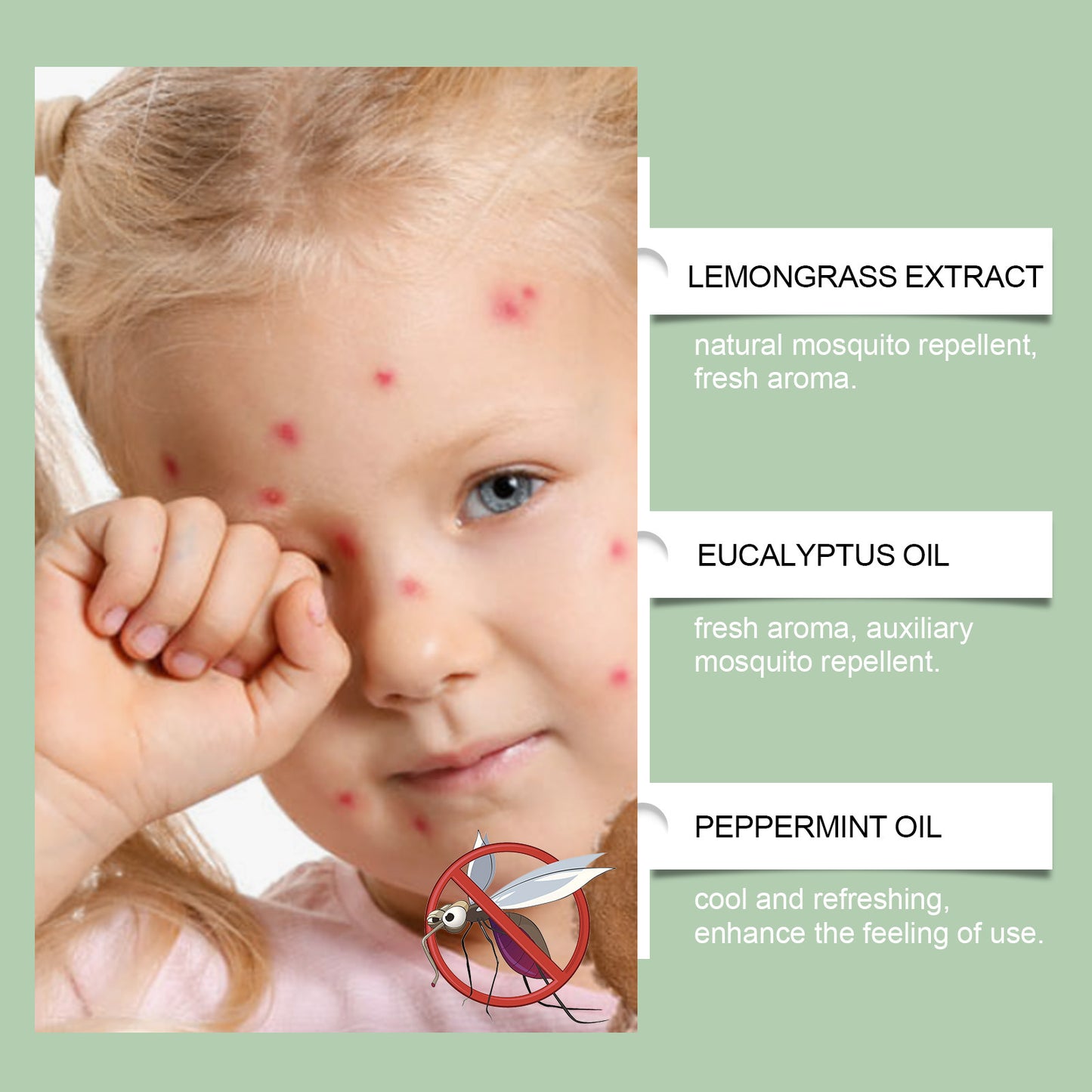🚫🦟Summer Essentials🌞Natural Mosquito Repellent Patches for Kids & Adults, DEET-Free Anti-Bite Stickers-TI