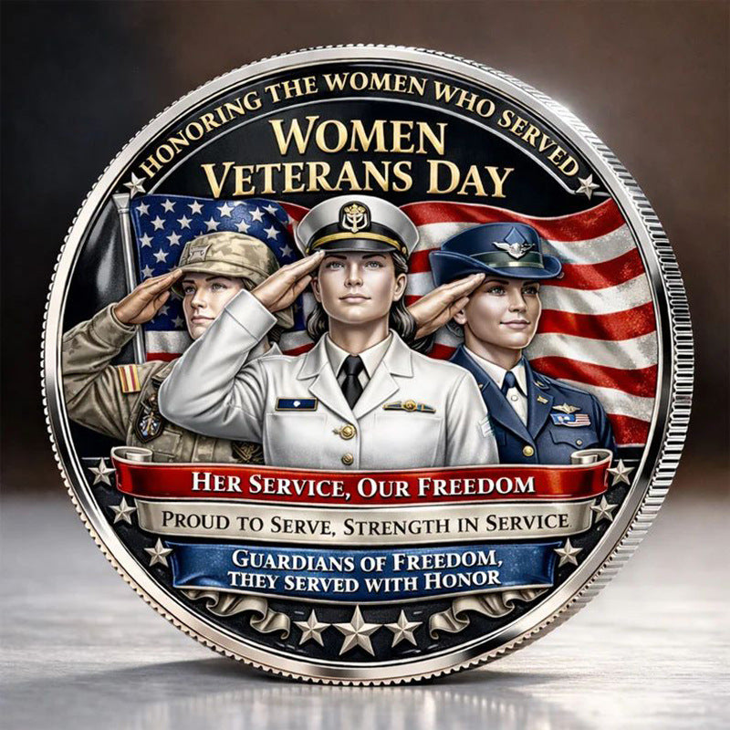🔥Last Day 50% OFF🔥Women Veterans Day Commemorative Coin-LIN