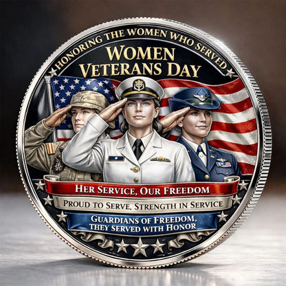 🔥Last Day 50% OFF🔥Women Veterans Day Commemorative Coin-LIN