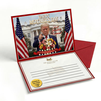 💌Make Mom Great Again✨, Trump Mother's Day Card, Hilarious Presidential Greeting Card for Mom Grandma-LIN