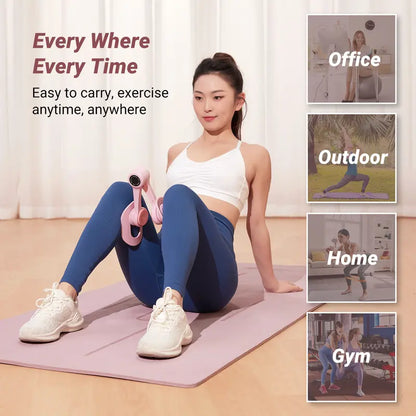 💪Merach Multifunctional Thigh Trainer, Portable Home Fitness Gear for Leg Arm Hip Shaping-TI