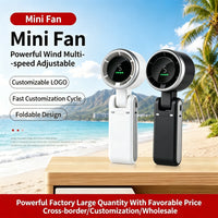 Boosting handheld small fan - White - 1 unit