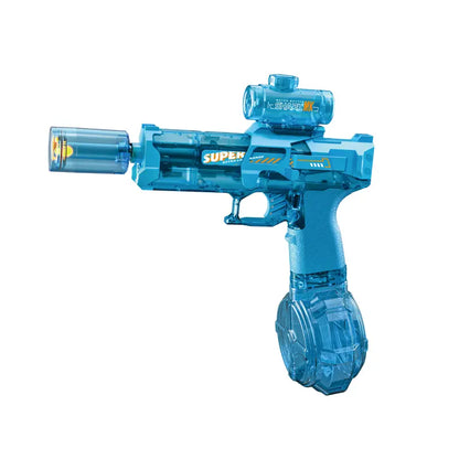 💧Glowing Electric Water Gun🔫, 32ft Range, 320cc Tank, Fun Summer Toy for All Ages-TI