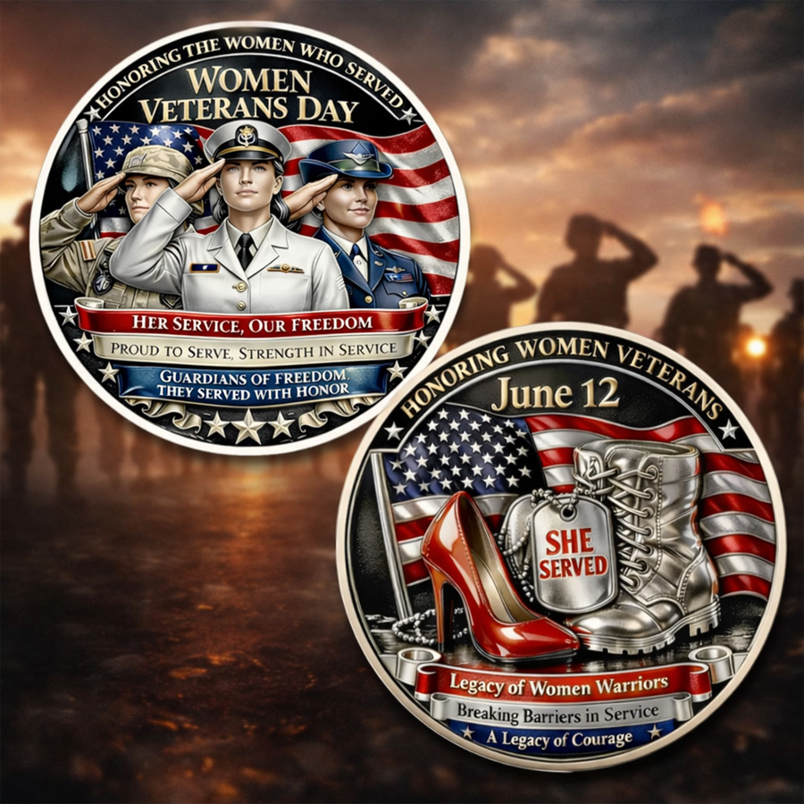 🔥Last Day 50% OFF🔥Women Veterans Day Commemorative Coin-LIN