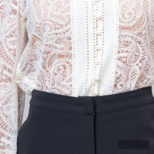 Delicate Crochet Blouse