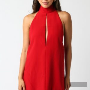 Grace Red Mini Dress